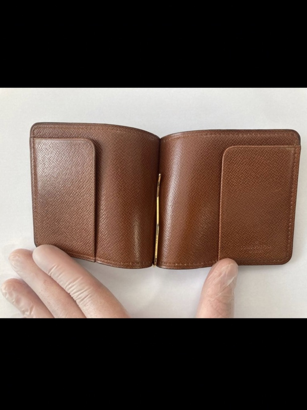 Louis Vuitton Monogram Portefeuille Money Clip Wallet (Rare and Discontinued) - Picture 3 of 11